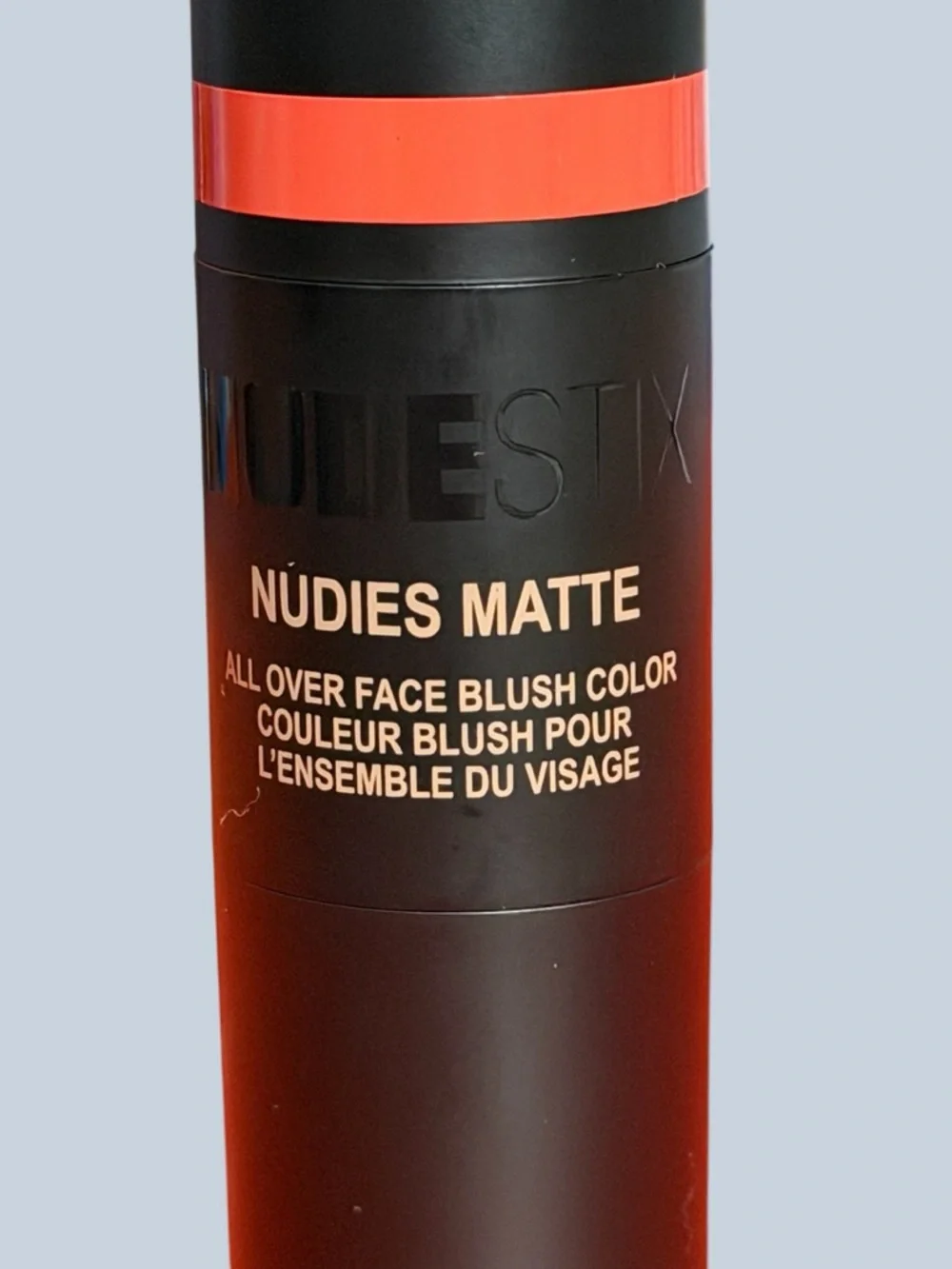 Nude Stix Multi tasking Balm in PICANTE Bright Red Orange Cream Stick